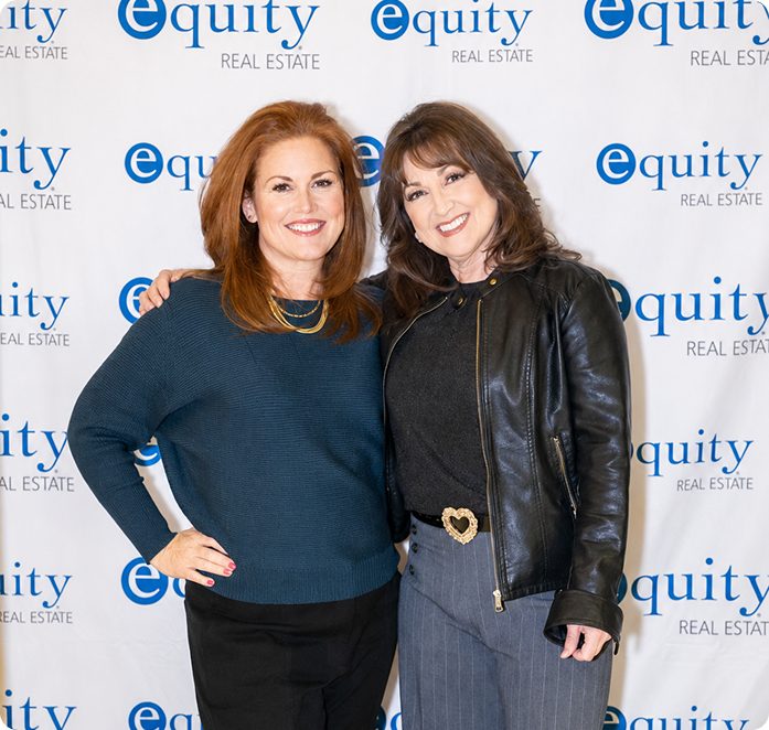 Equity team members at a company event